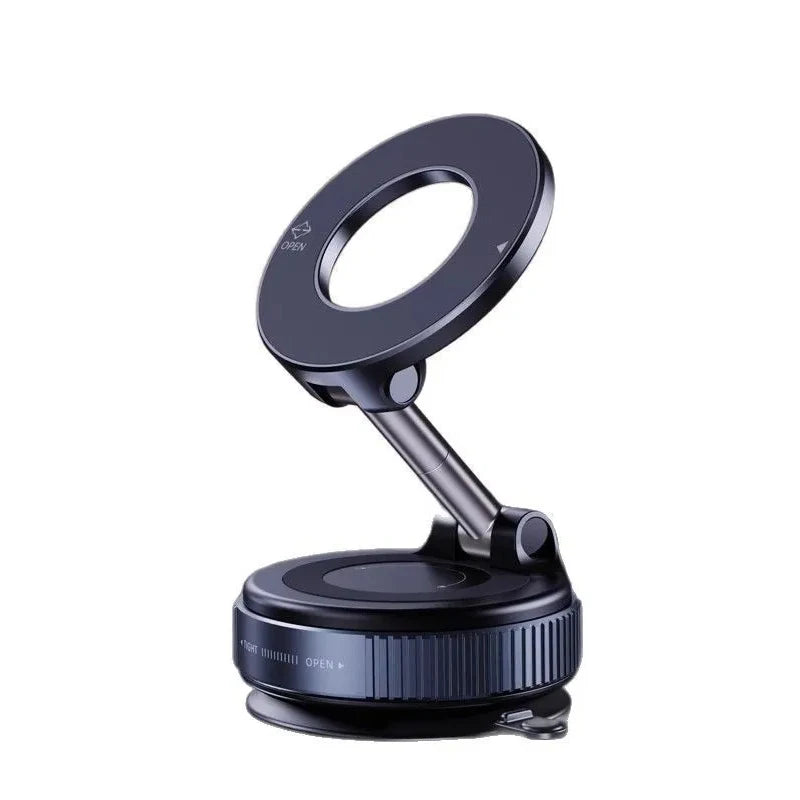 Vacuum adsorption magnetic car phone holder suction cup navigation rack bathroom multi-functional desktop and wall mount univers