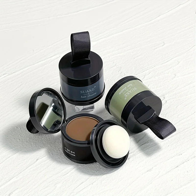 Bye-bye dünne Stellen mit HairPerfect™ – Dein magisches, wasserfestes Hairline Powder für natürlich volles Haar & makellosen Ansatz in Sekunden!