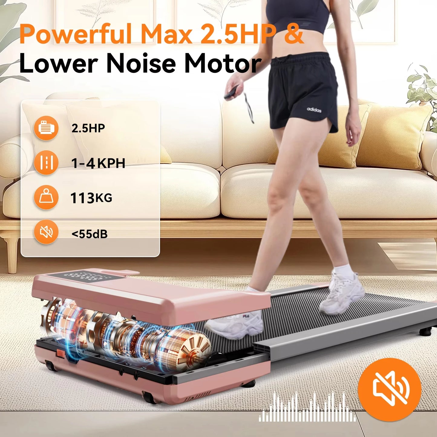 HomeWalk Walking Pad & Laufband – Mehr Bewegung, weniger Ausreden 💥 2-in-1 Fitness-Training für Zuhause