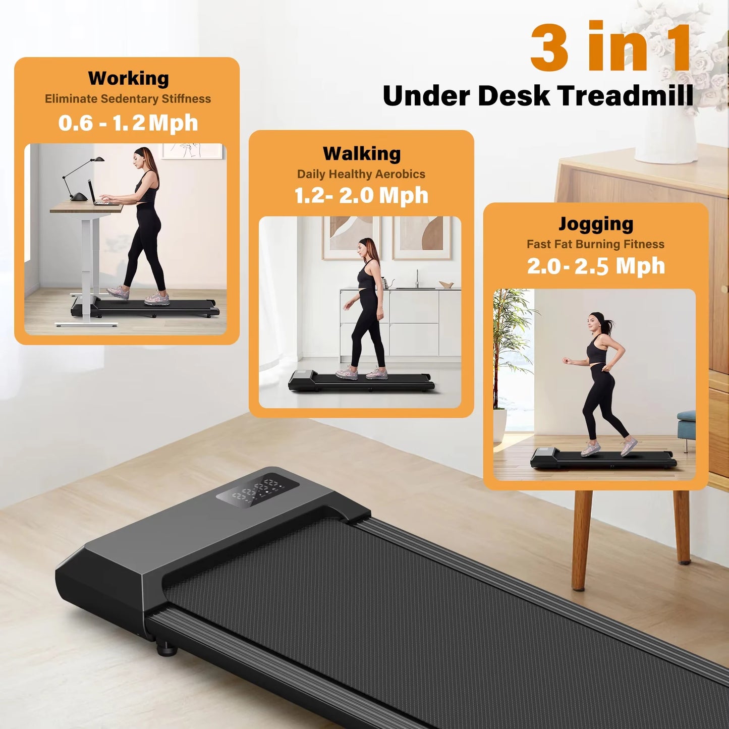 HomeWalk Walking Pad & Laufband – Mehr Bewegung, weniger Ausreden 💥 2-in-1 Fitness-Training für Zuhause