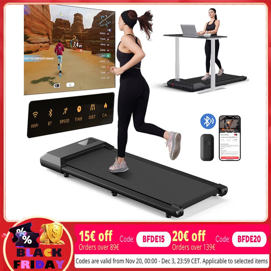 HomeWalk Walking Pad & Laufband – Mehr Bewegung, weniger Ausreden 💥 2-in-1 Fitness-Training für Zuhause