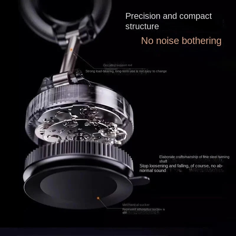 Vacuum adsorption magnetic car phone holder suction cup navigation rack bathroom multi-functional desktop and wall mount univers